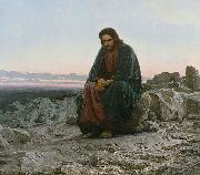 Ivan Kramskoi Christ in the desert, Germany oil painting artist